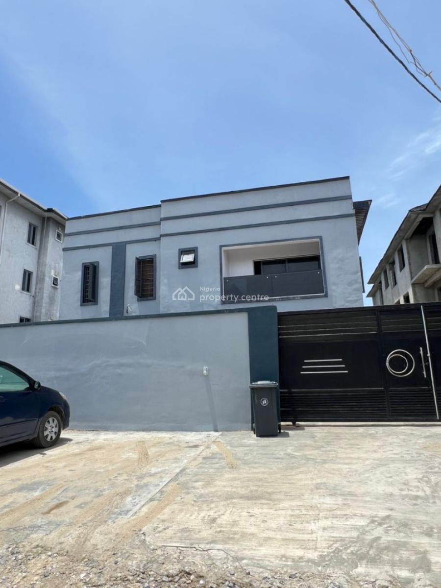 Spacious 4 Bedroom Semi Detached Duplex with Bq, Alpha Beach New Road, Opposite Chevron, Lekki, Lagos, Semi-detached Duplex for Sale