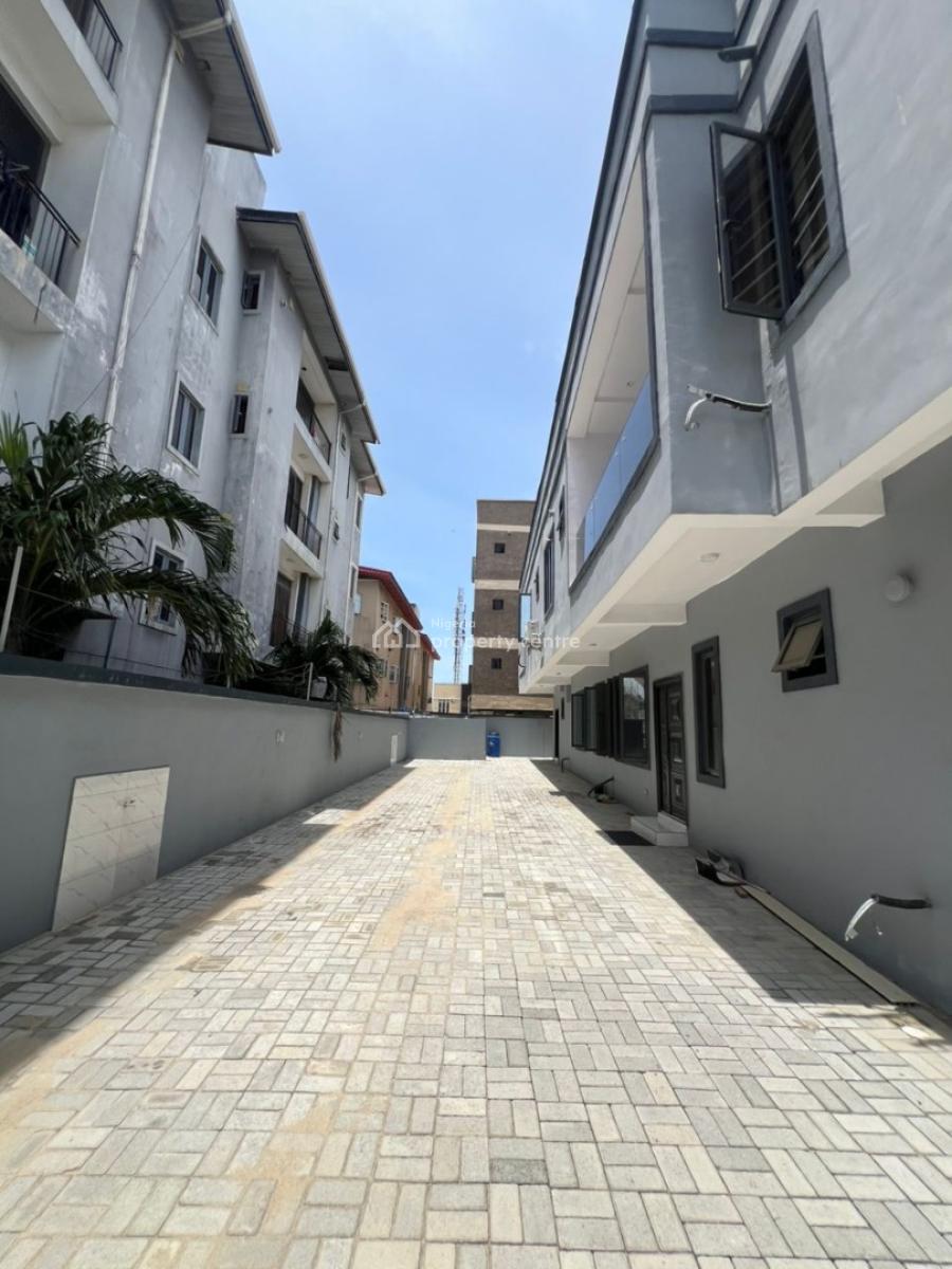 Spacious 4 Bedroom Semi Detached Duplex with Bq, Alpha Beach New Road, Opposite Chevron, Lekki, Lagos, Semi-detached Duplex for Sale