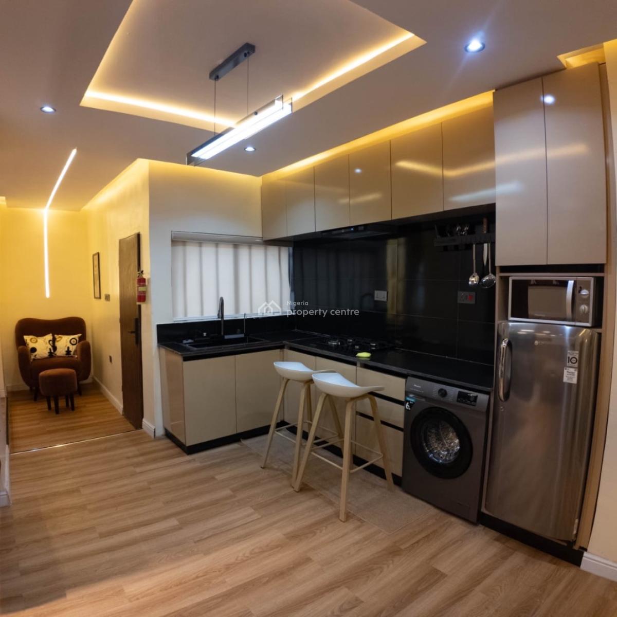 Luxurious 3 Bedrooms Apartment, Wuse 2, Abuja, Flat / Apartment Short Let
