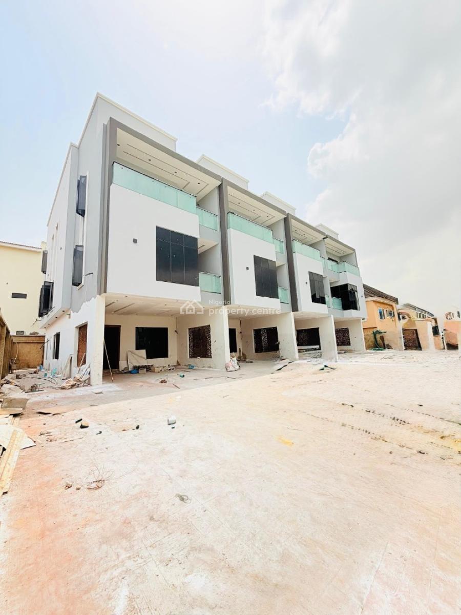 Exquisitely Built 4 Bedroom Terrace Detached Duplex with a Bq, Omole Phase 2, Ikeja, Lagos, Terraced Duplex for Sale