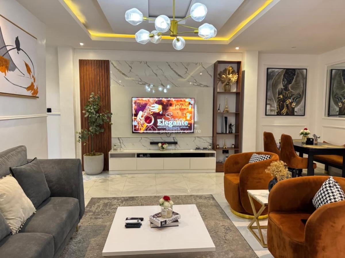 Lavender:  Smart Luxury 2 Bedroom Apartment with Swimming Pool, Lekki Phase 1, Lekki, Lagos, Detached Duplex Short Let