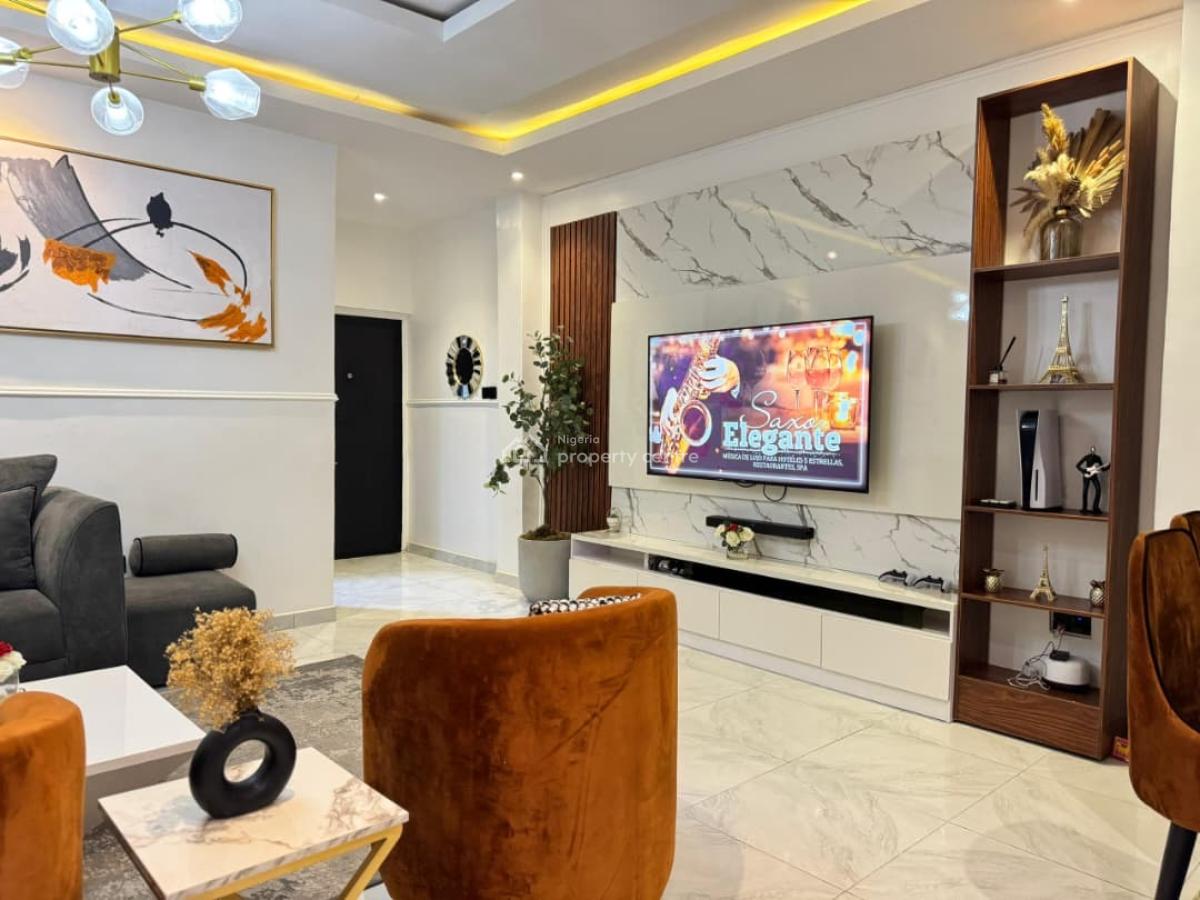 Lavender:  Smart Luxury 2 Bedroom Apartment with Swimming Pool, Lekki Phase 1, Lekki, Lagos, Detached Duplex Short Let