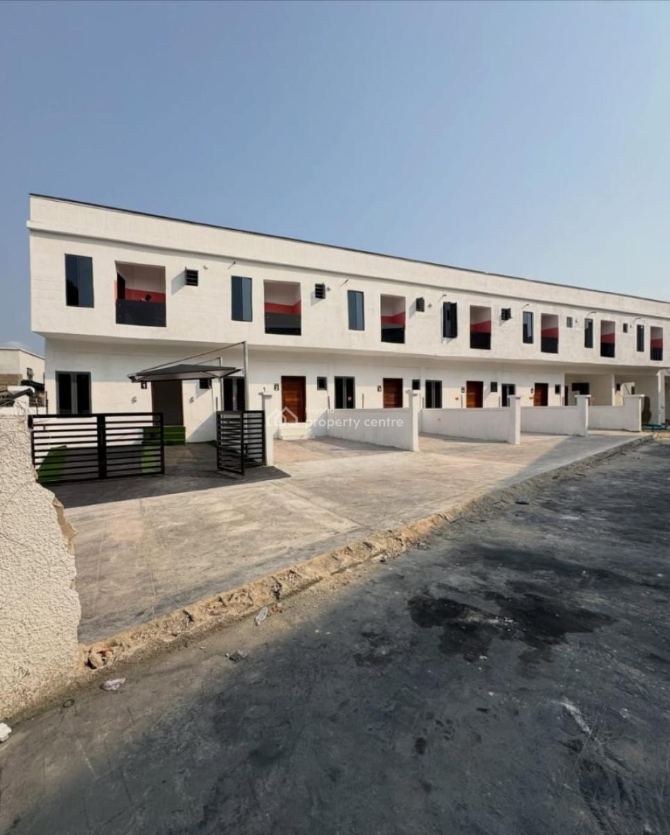 4 Bedroom Terrace Duplex with a Bq, Sangotedo, Ajah, Lagos, Terraced Duplex for Sale
