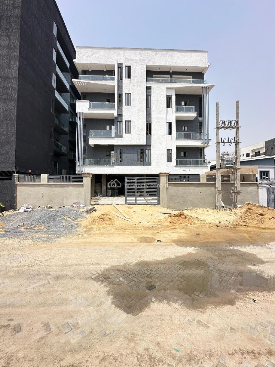 Spacious 2 Bedroom Apartment with Gym and Elevator, Ikate, Lekki, Lagos, Flat / Apartment for Sale