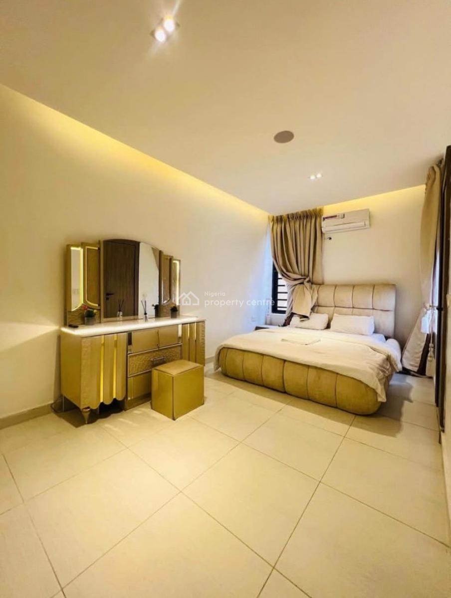 2 Bedroom Furnished Apartment with Pool and Gym, Agungi, Lekki, Lagos, Flat / Apartment for Rent