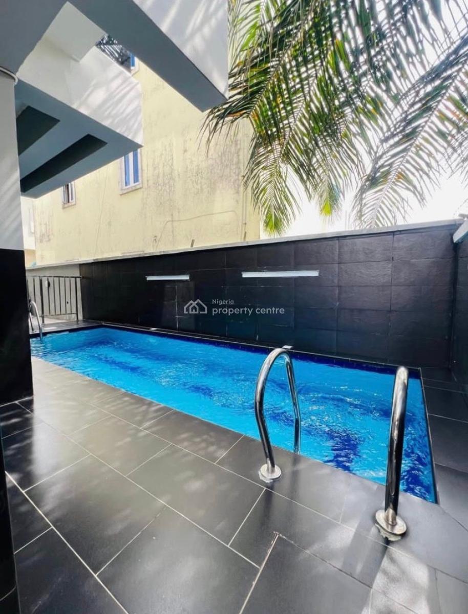 2 Bedroom Furnished Apartment with Pool and Gym, Agungi, Lekki, Lagos, Flat / Apartment for Rent