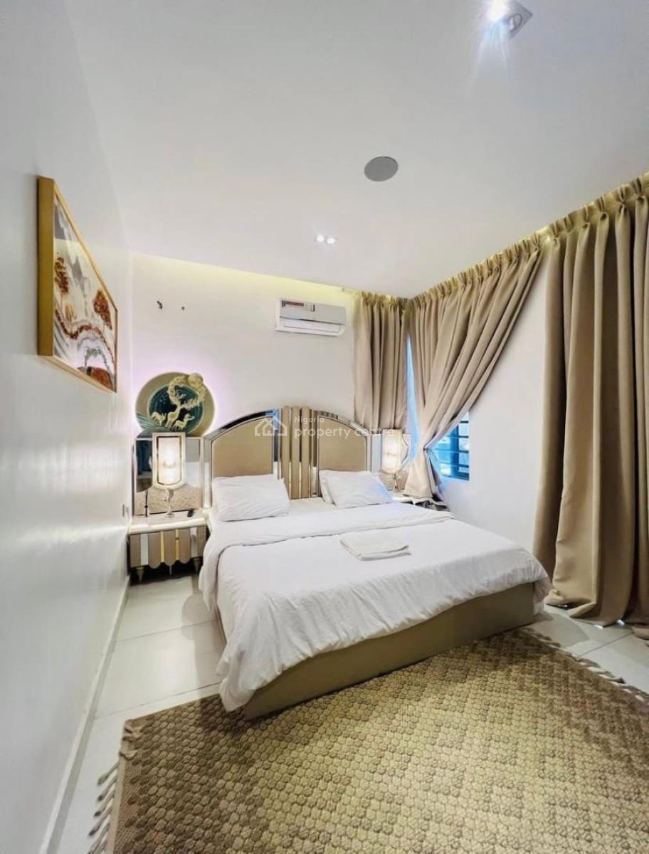2 Bedroom Furnished Apartment with Pool and Gym, Agungi, Lekki, Lagos, Flat / Apartment for Rent