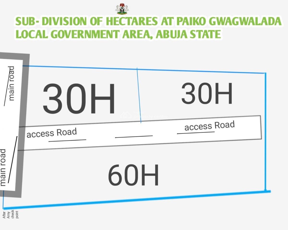 120 Hectares of Land, Paiko Village, Gwagwalada, Abuja, Mixed-use Land for Sale