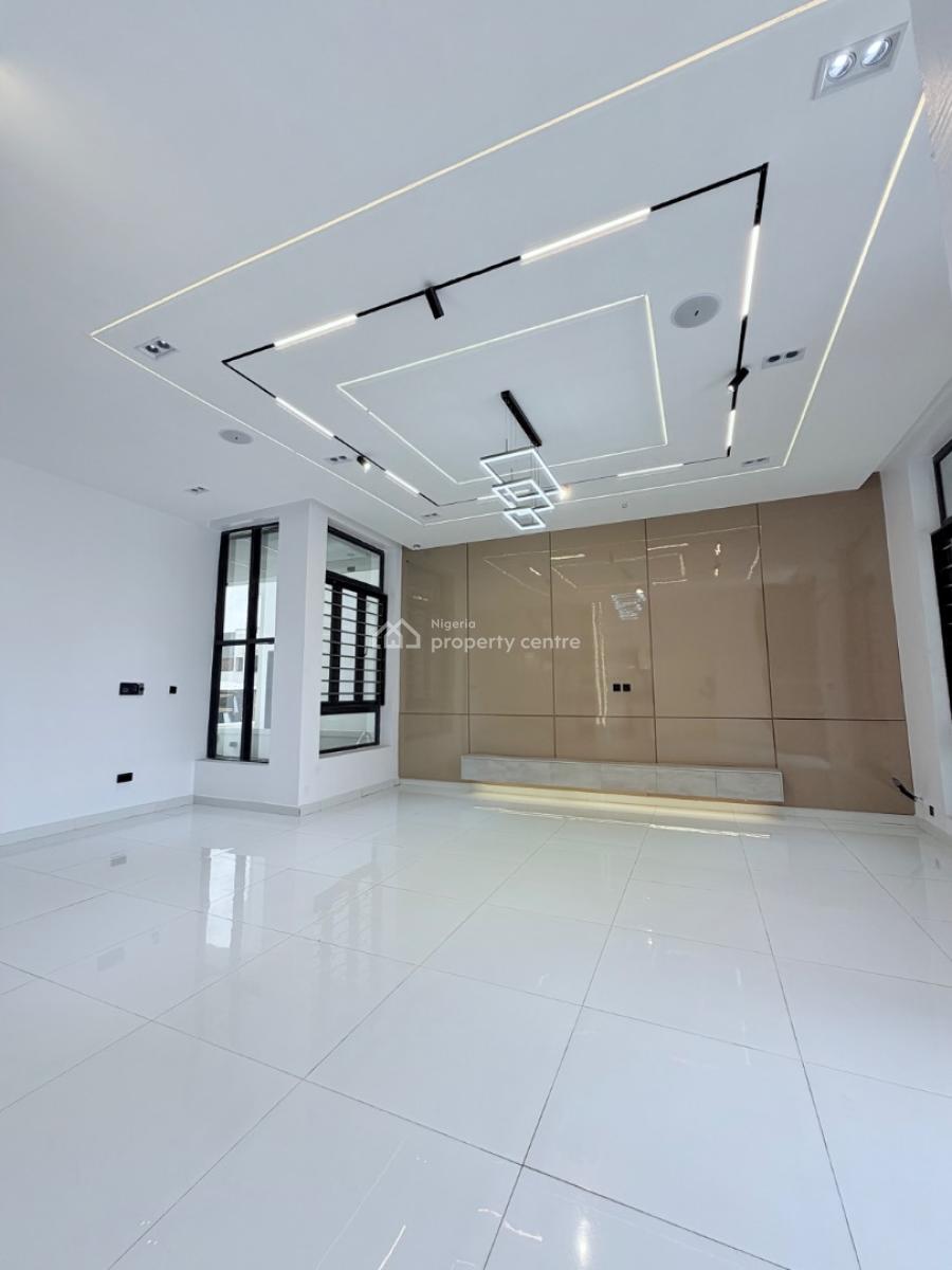 Luxury 5-bedroom Fully Detached Home with Bq & Swimming Pool -- Chevron, Chevron, Lekki, Lagos, Detached Duplex for Sale