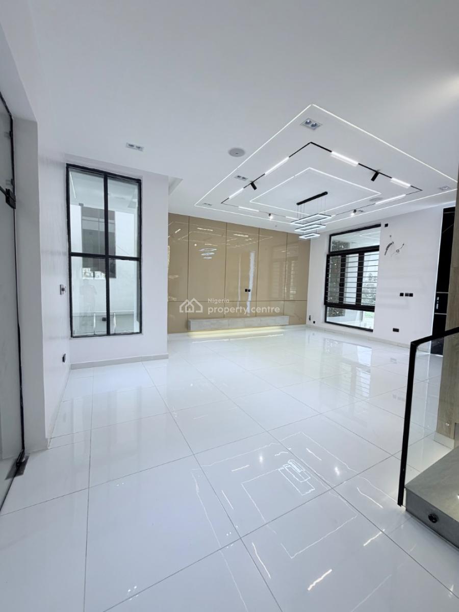 Luxury 5-bedroom Fully Detached Home with Bq & Swimming Pool -- Chevron, Chevron, Lekki, Lagos, Detached Duplex for Sale
