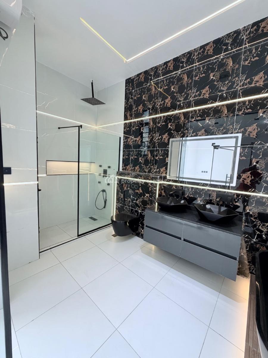 Luxury 5-bedroom Fully Detached Home with Bq & Swimming Pool -- Chevron, Chevron, Lekki, Lagos, Detached Duplex for Sale