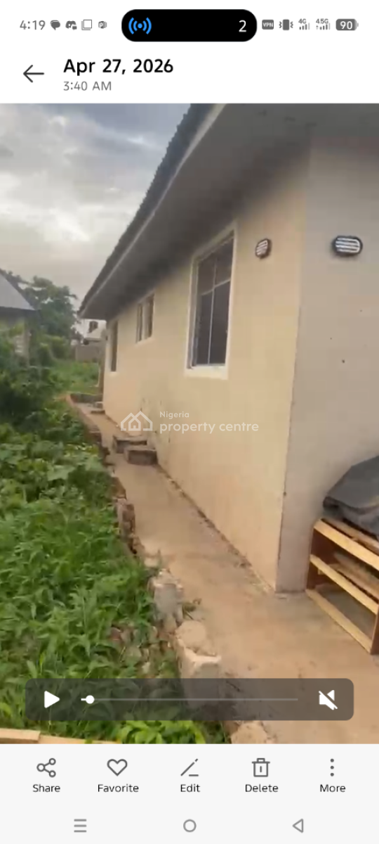 2 Bedroom and a Room Self Contain Available in The Same Compound, Kelebe Area Osogbo, Osogbo, Osun, Block of Flats for Sale