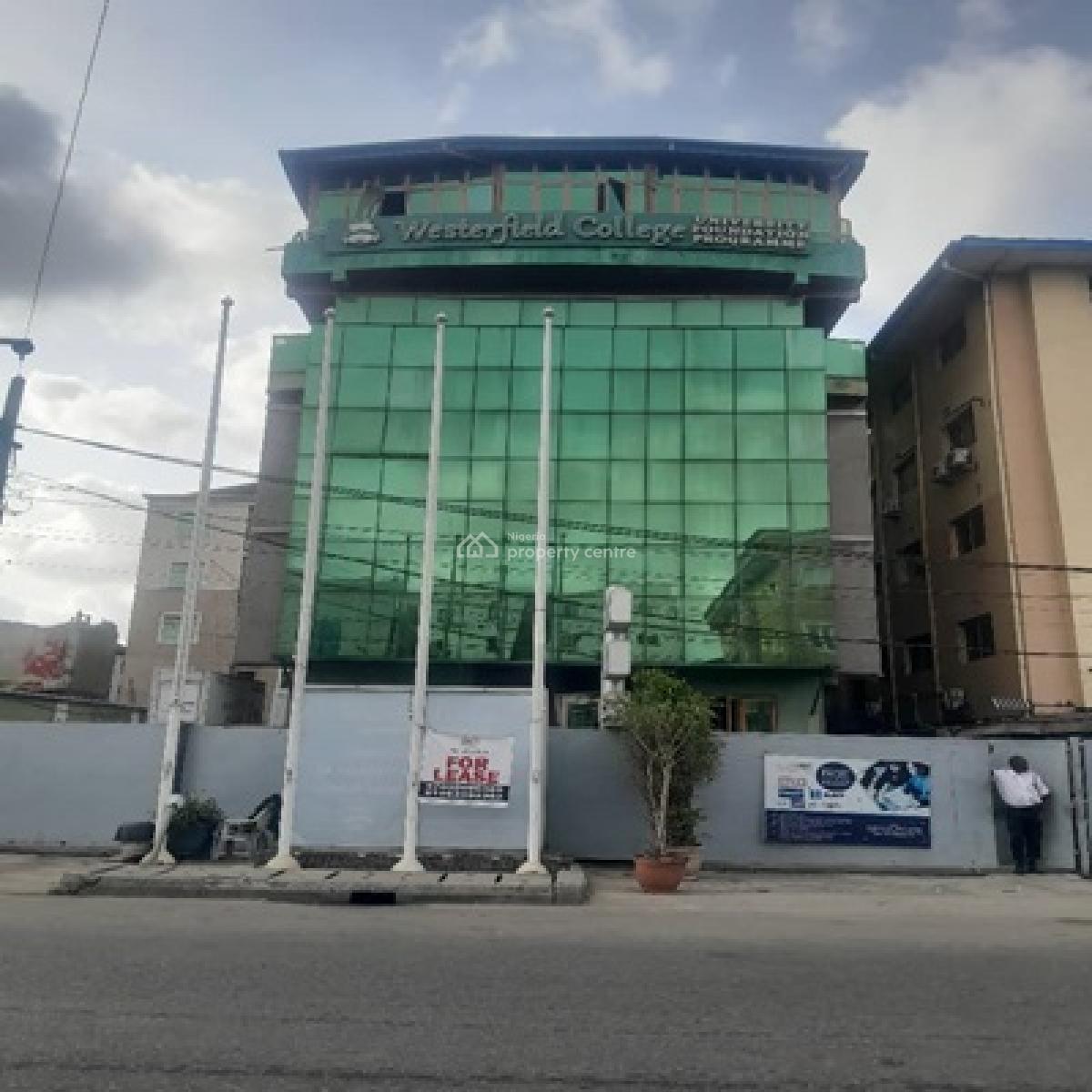 Strategic 5-floor Commercial Mid-rise with Penthouse, Hughes Avenue, Alagomeji, Yaba, Lagos, Office Space for Rent