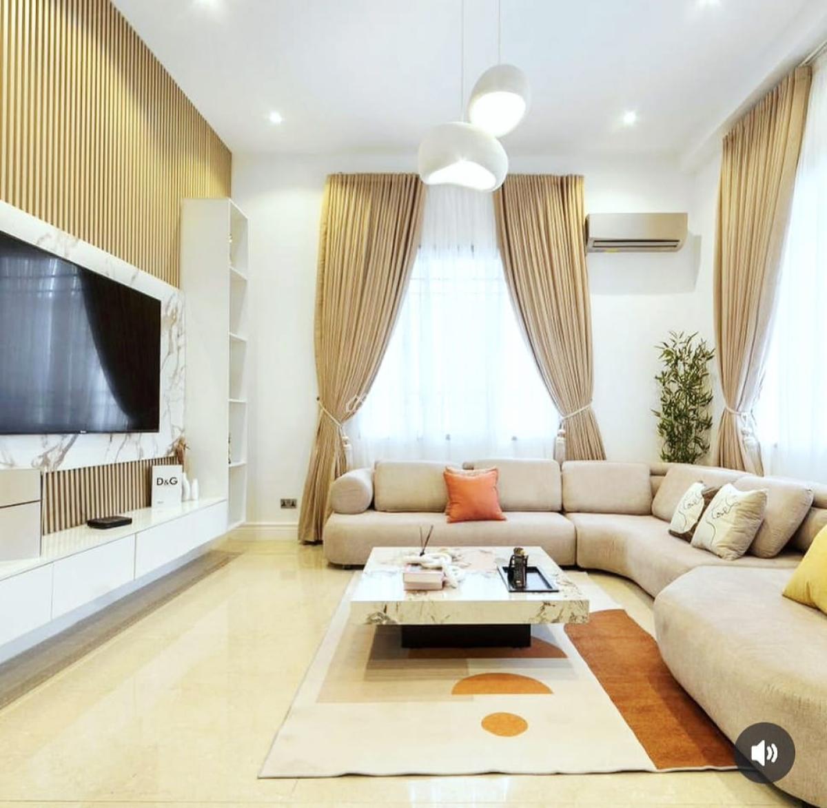 Furnished 4 Semi Detached Duplex with Bq, Lekki Phase 1, Lekki, Lagos, Detached Duplex for Rent