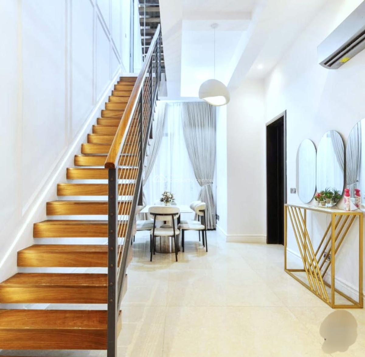 Furnished 4 Semi Detached Duplex with Bq, Lekki Phase 1, Lekki, Lagos, Detached Duplex for Rent
