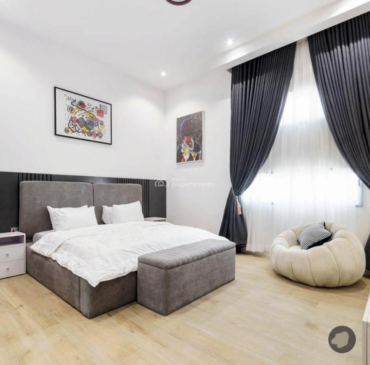 Furnished 4 Semi Detached Duplex with Bq, Lekki Phase 1, Lekki, Lagos, Detached Duplex for Rent