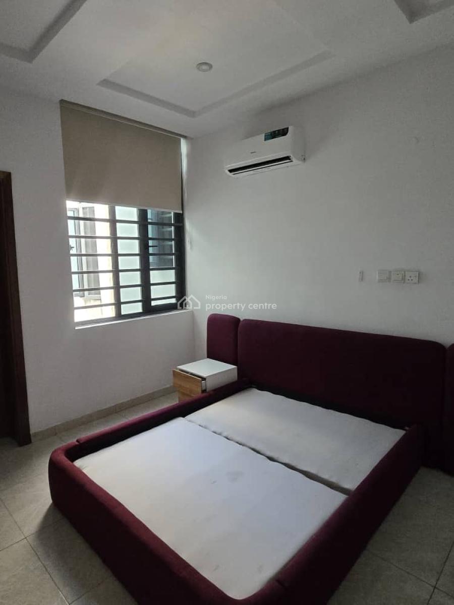 Serviced 4 Bedroom Terrace Duplex with Spacious Rooms and Bq, Ikate, Lekki, Lagos, Terraced Duplex for Rent