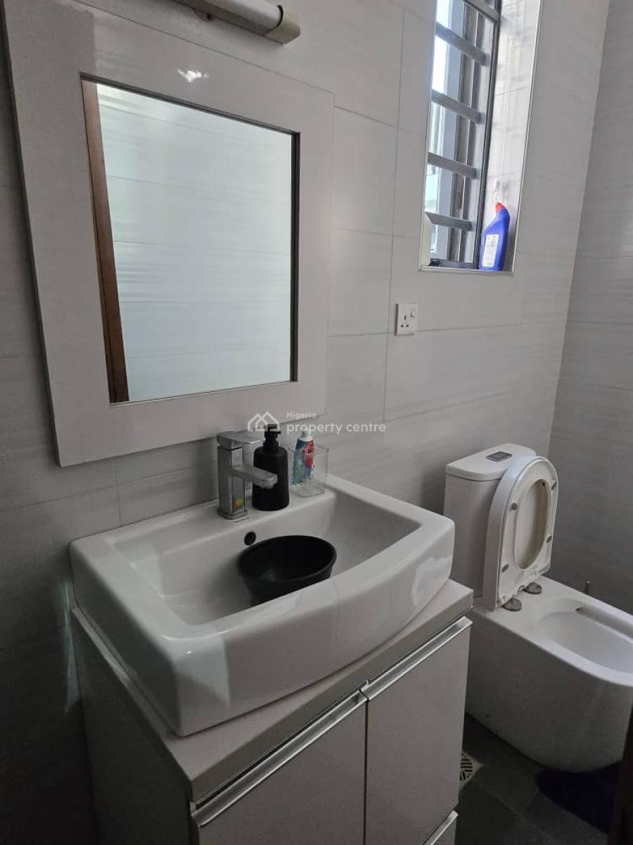 Serviced 4 Bedroom Terrace Duplex with Spacious Rooms and Bq, Ikate, Lekki, Lagos, Terraced Duplex for Rent