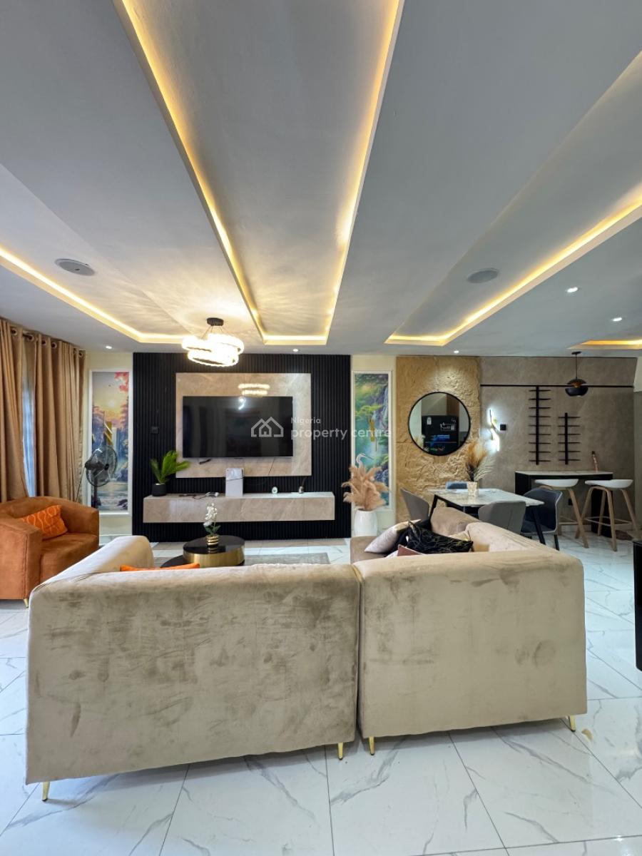 Luxurious Fully Furnished 3 Bedroom Apartment with Lots of Accessories, Off Adetola, Surulere, Lagos, Flat / Apartment for Sale