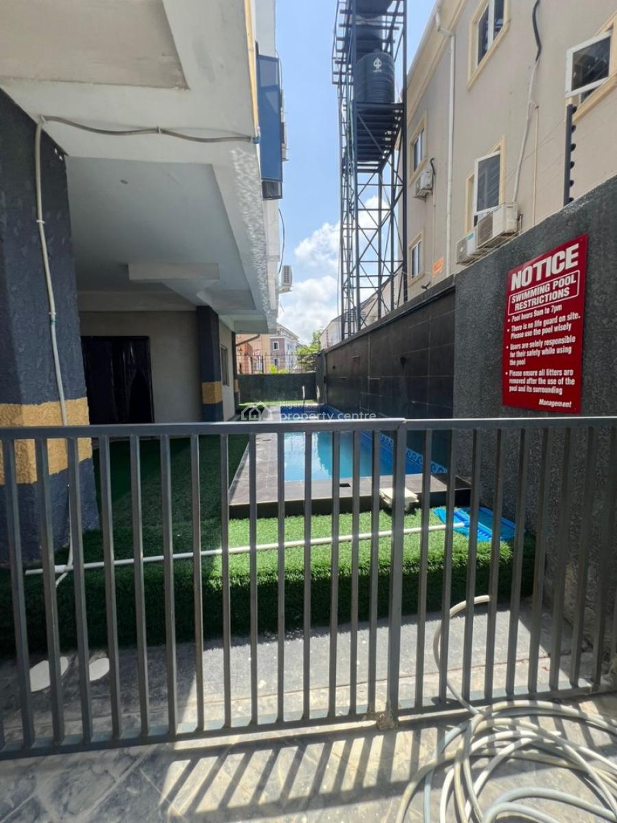 Exclusive 2 Bedroom Apartment with Pool & Gym in a Secure Estate, Ilasan, Lekki, Lagos, Flat / Apartment for Rent
