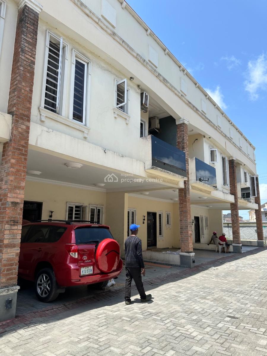 Luxury 4 Bedroom Terrace, Peace Estate, Sangotedo, Ajah, Lagos, Terraced Duplex for Rent
