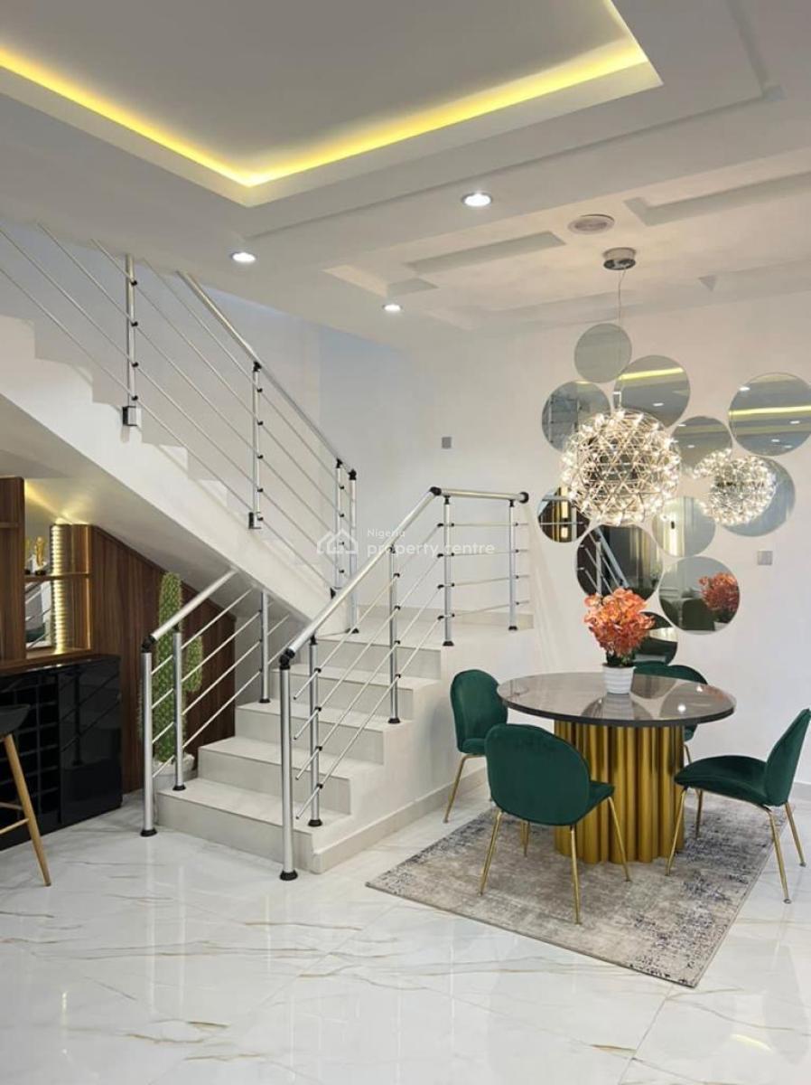 Beautiful,luxurious Furnished 5 Bedrooms Fully Detached Duplex, Serene Estate-gated Estate Not a Flooded Estate, Agungi, Lekki, Lagos, Detached Duplex for Rent
