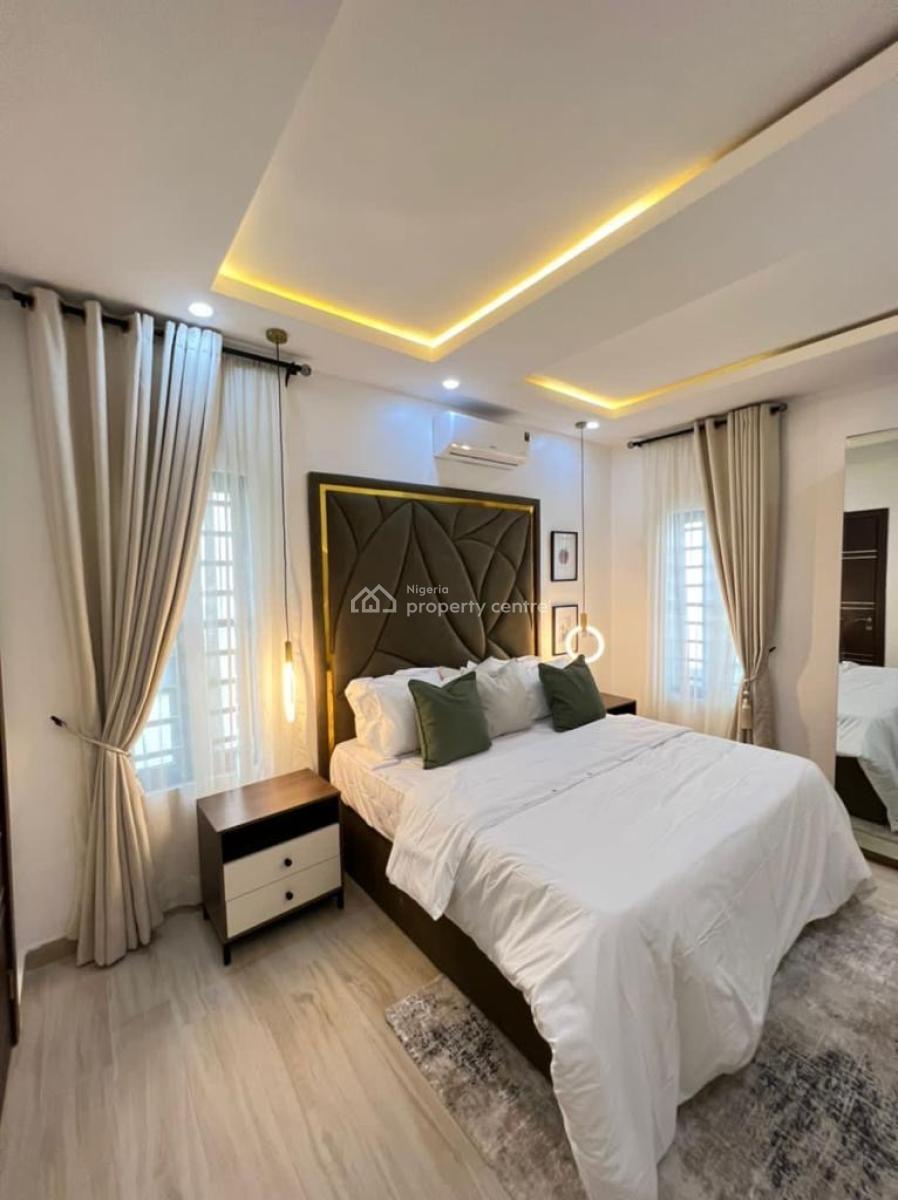 Beautiful,luxurious Furnished 5 Bedrooms Fully Detached Duplex, Serene Estate-gated Estate Not a Flooded Estate, Agungi, Lekki, Lagos, Detached Duplex for Rent