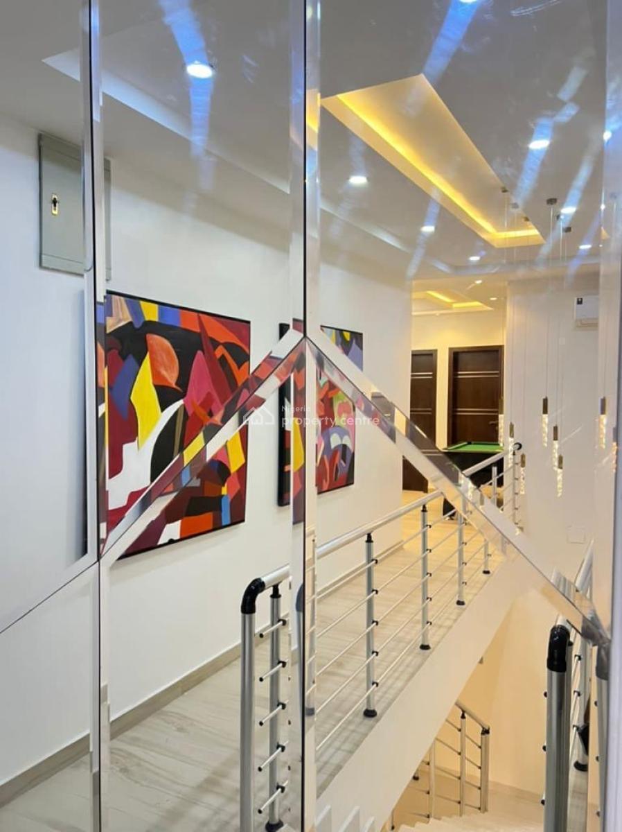 Beautiful,luxurious Furnished 5 Bedrooms Fully Detached Duplex, Serene Estate-gated Estate Not a Flooded Estate, Agungi, Lekki, Lagos, Detached Duplex for Rent