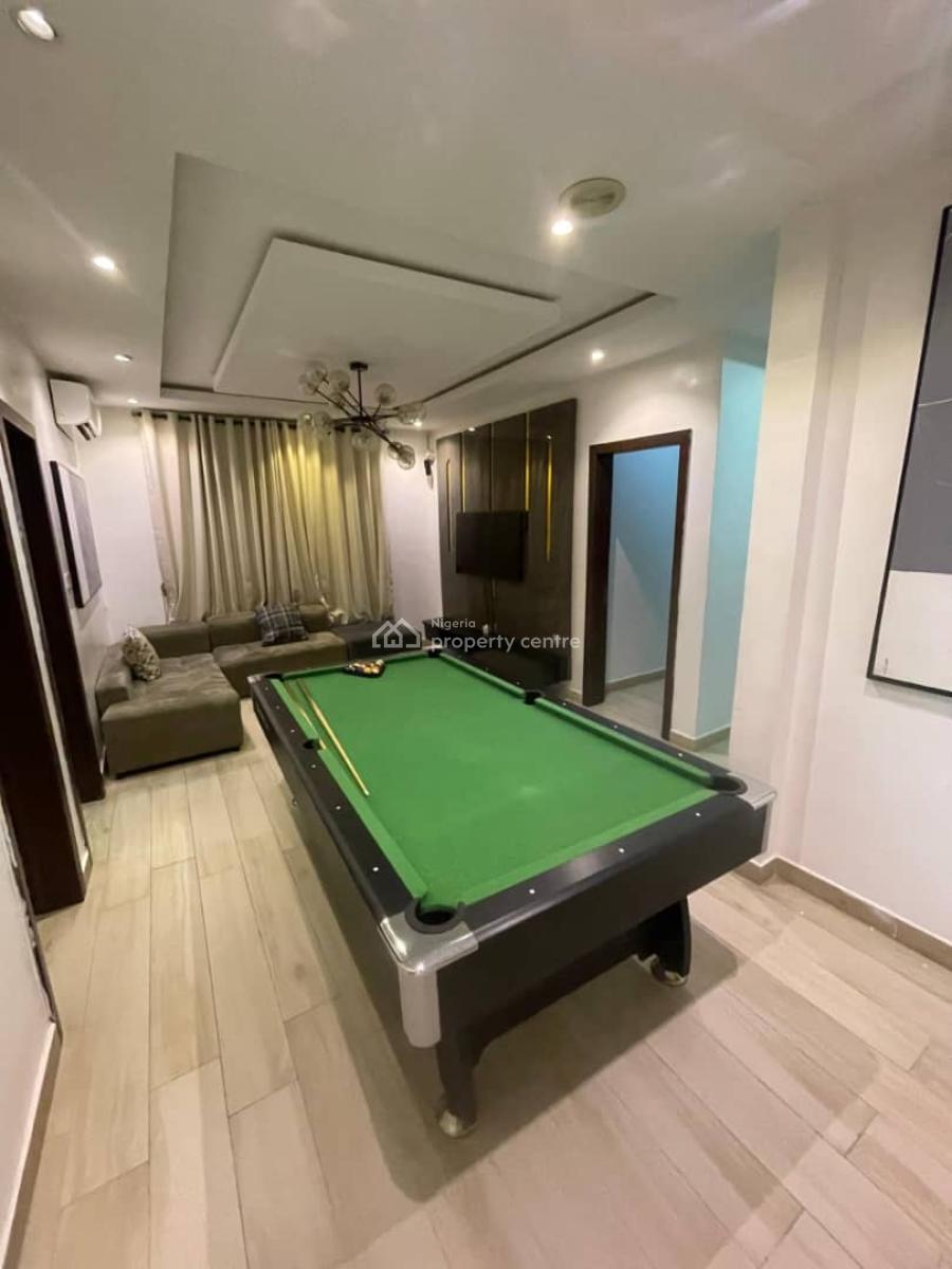 Beautiful,luxurious Furnished 5 Bedrooms Fully Detached Duplex, Serene Estate-gated Estate Not a Flooded Estate, Agungi, Lekki, Lagos, Detached Duplex for Rent