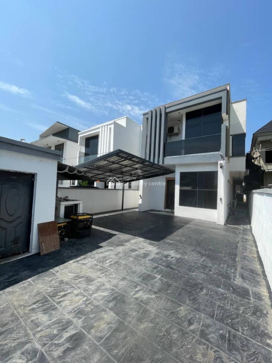 Beautiful,luxurious Furnished 5 Bedrooms Fully Detached Duplex, Serene Estate-gated Estate Not a Flooded Estate, Agungi, Lekki, Lagos, Detached Duplex for Rent