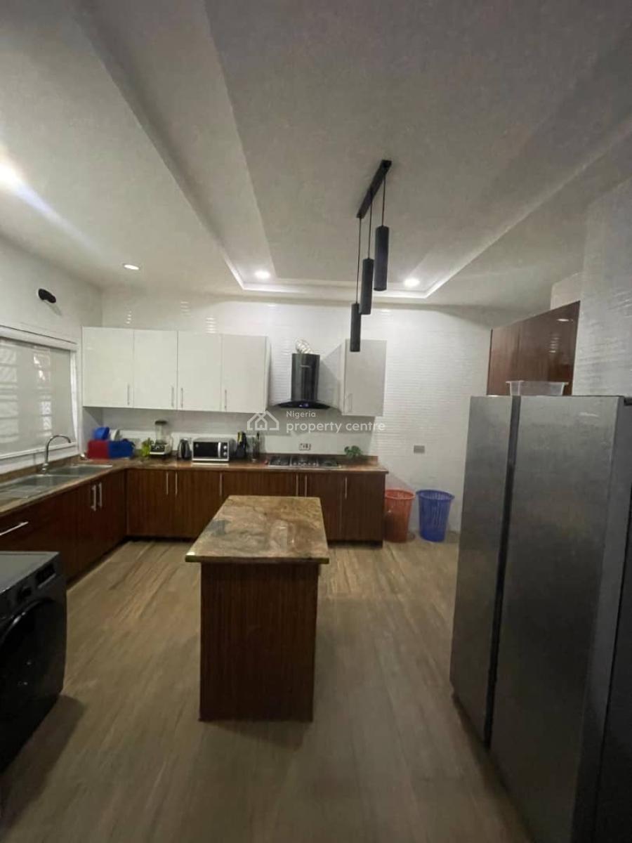 Beautiful,luxurious Furnished 5 Bedrooms Fully Detached Duplex, Serene Estate-gated Estate Not a Flooded Estate, Agungi, Lekki, Lagos, Detached Duplex for Rent