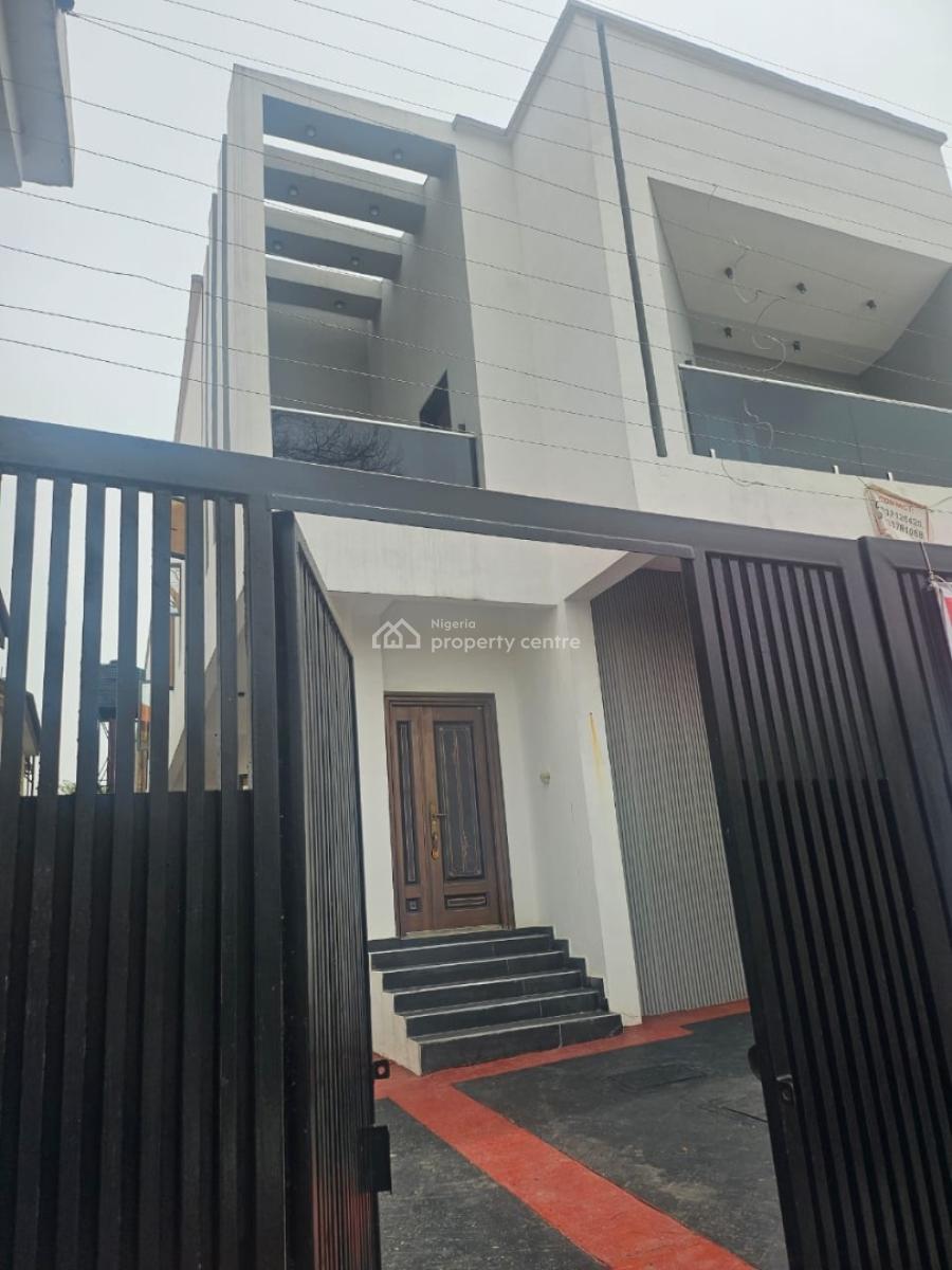Newly Built 4 Bedroom Semi Detached Duplex, Off Bashiru Shittu Road, Gra Phase 2, Magodo, Lagos, Semi-detached Duplex for Sale