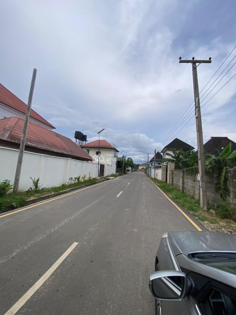 Well Located and Table Dry 1 Plot of Land with Dwarf Fence, New Road / Adageorge, Port Harcourt, Rivers, Mixed-use Land for Sale
