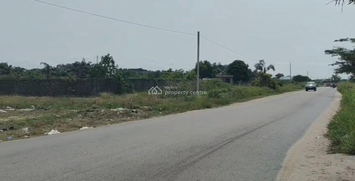 2 Plots  of Land Together  Directly Facing Road, Directly Facing Ogombo Road Ajah, Ogombo, Ajah, Lagos, Commercial Land for Sale