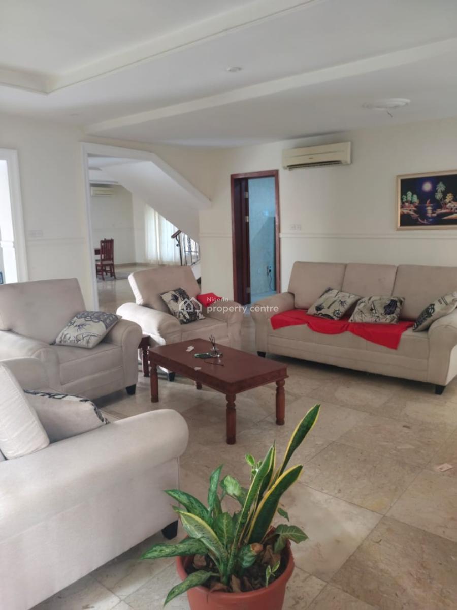 Well Built 4br Detached House with a Garden in a Serviced Estate, Reverend Ogunbiyi Street, Ikeja Gra, Ikeja, Lagos, House for Rent