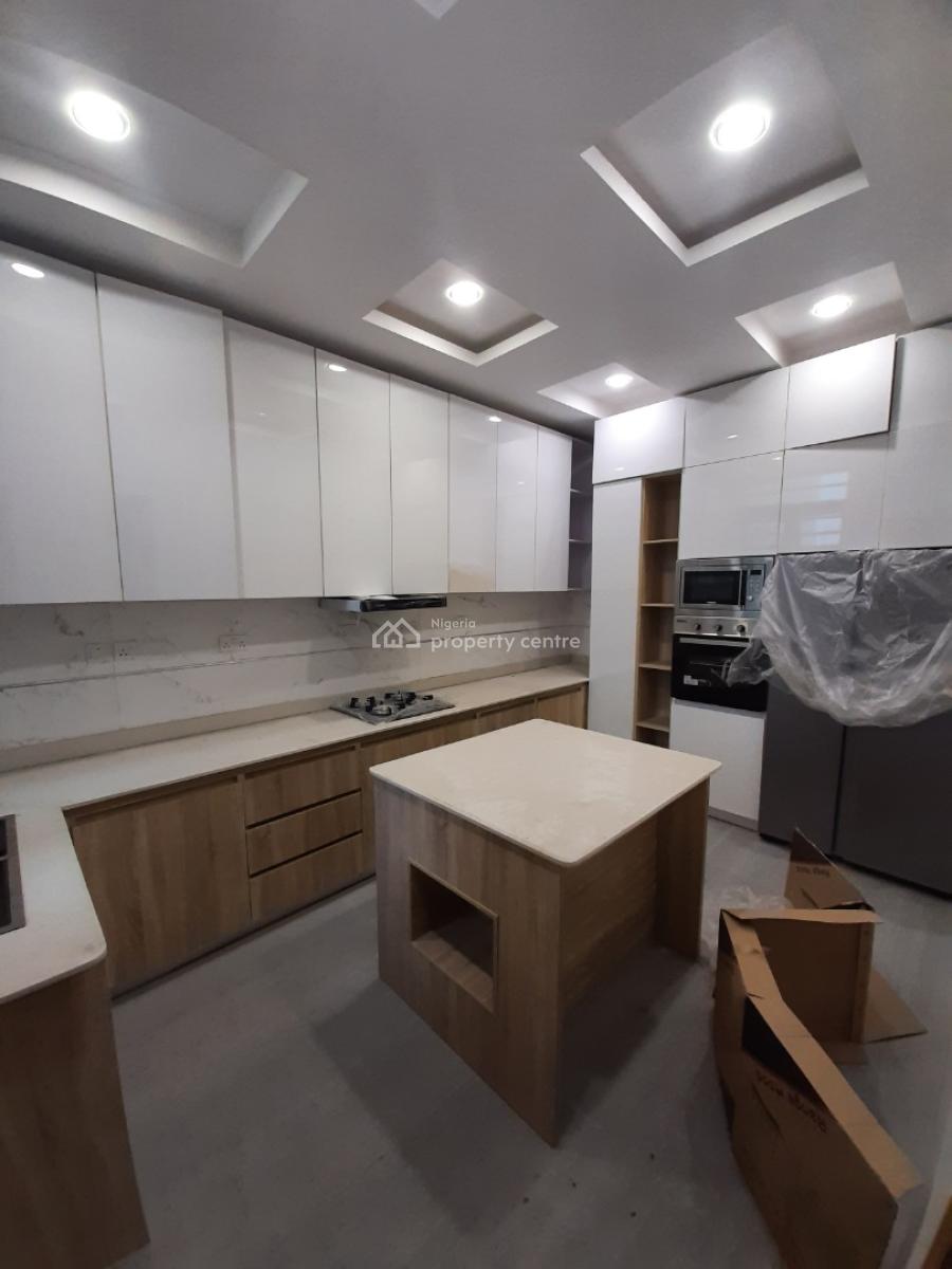 Serviced 4 Bedroom En-suite Townhouse with a Fitted Kitchen, Cooker, H, Ikate Elegushi, Lekki, Lagos, Terraced Duplex for Rent