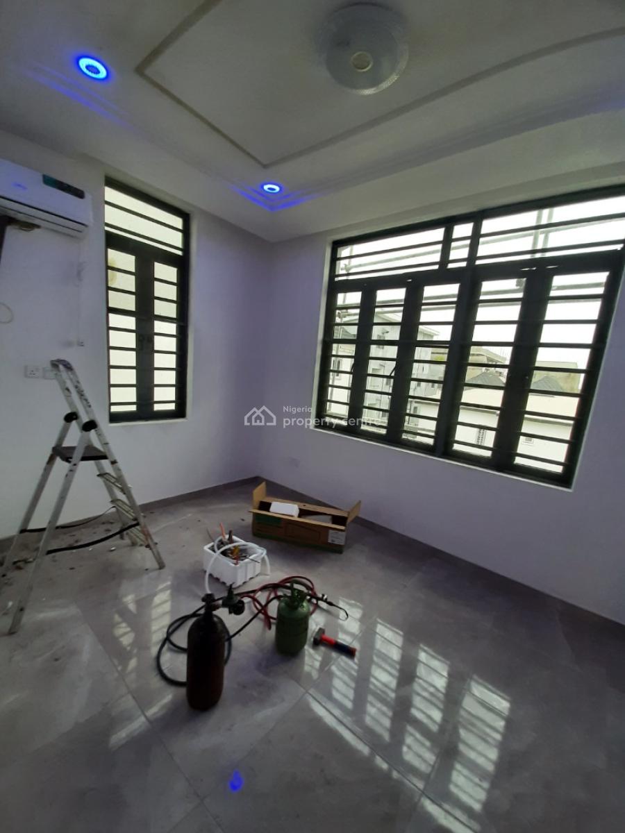 Serviced 4 Bedroom En-suite Townhouse with a Fitted Kitchen, Cooker, H, Ikate Elegushi, Lekki, Lagos, Terraced Duplex for Rent