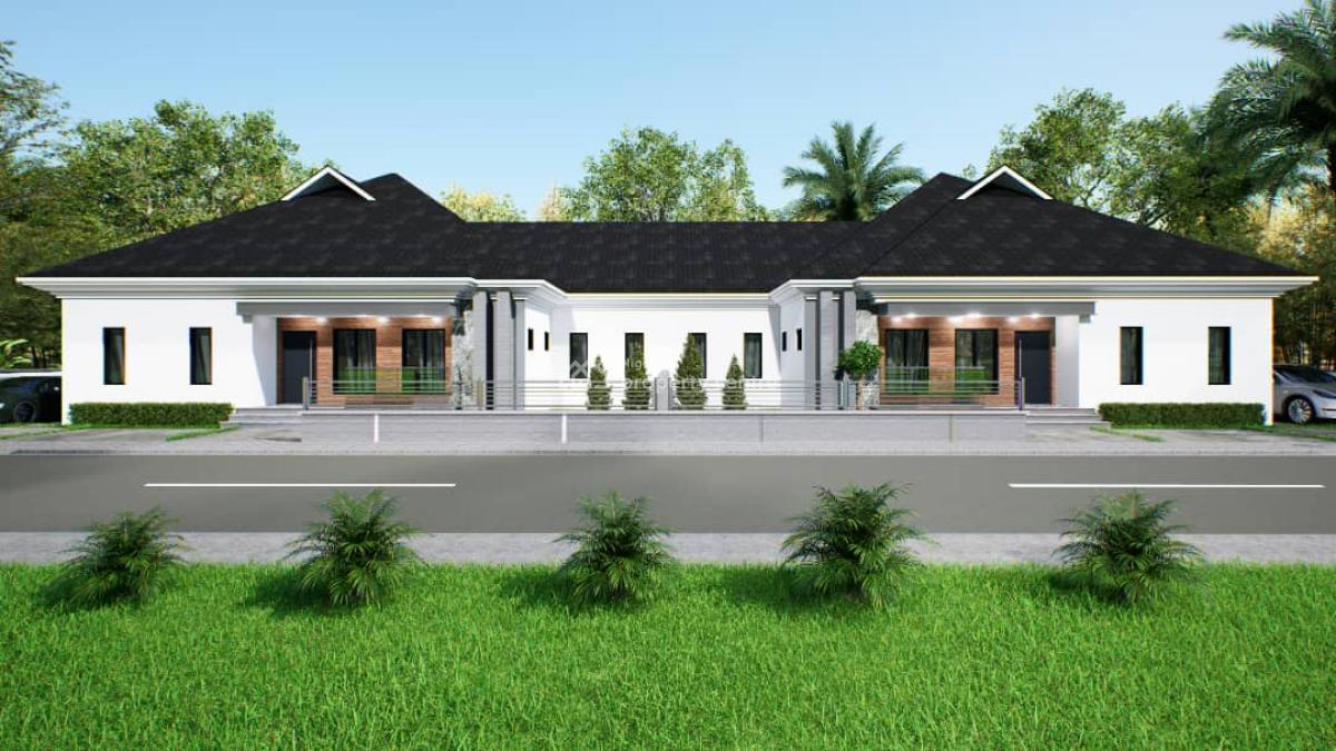2 Bedroom Semi Detached Bungalow Bq Offplan, Along Rccg New Auditorium Redemption City Ogun State, Berger, Arepo, Ogun, Semi-detached Bungalow for Sale
