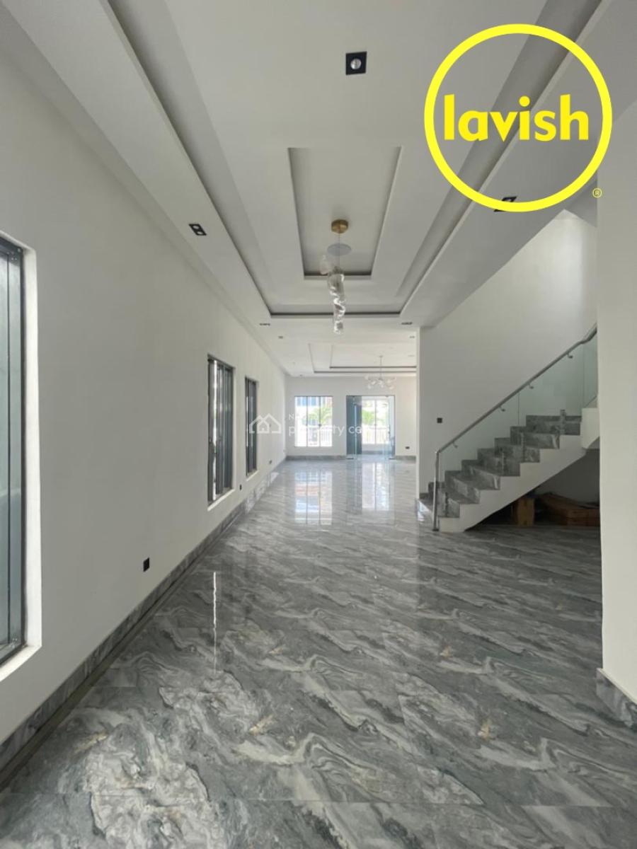 5 Bedroom Detached Triplex Home with Bq & Swimming Pool, Osapa, Lekki, Lagos, House for Sale