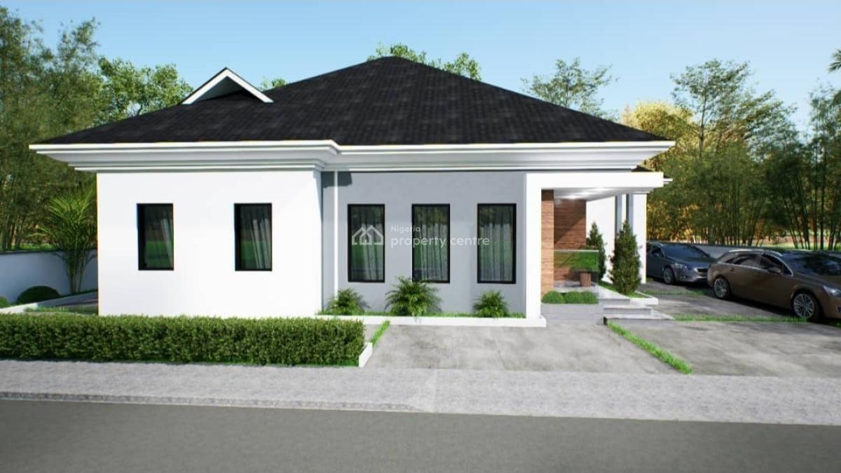 3 Bedroom Semi Detached Bungalow with Bq Off-plan, Along Rccg New Auditorium Redemption City Ogun State, Km 46, Ogun, Semi-detached Bungalow for Sale