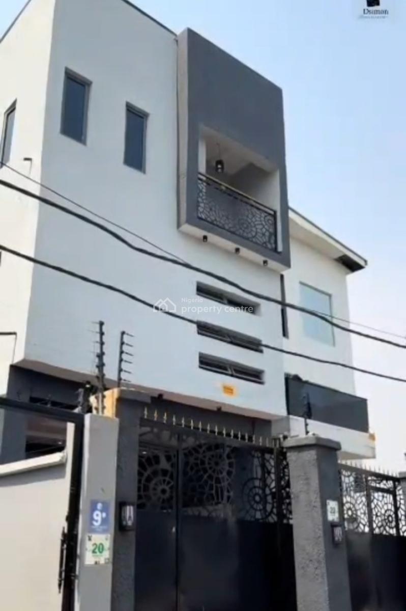Sparkling Executive, Very Nicely Built 3-bedroom Duplex in Secured  Es, in Secured Estate at Adeniyi Jones Ikeja, Adeniyi Jones, Ikeja, Lagos, Terraced Duplex for Rent