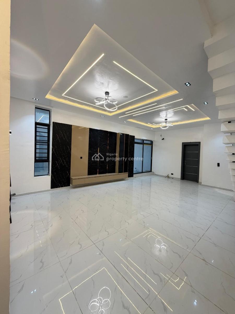 Luxury 5 Bedroom Fully Detached Duplex, Chevron, Lekki, Lagos, Detached Duplex for Sale