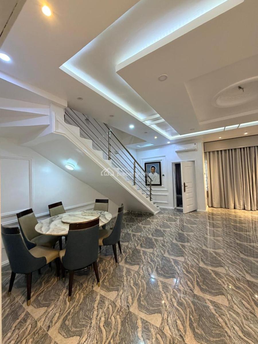 Fully Furnished 4 Bedroom Terrace Duplex, Ajah, Lagos, Terraced Duplex for Rent