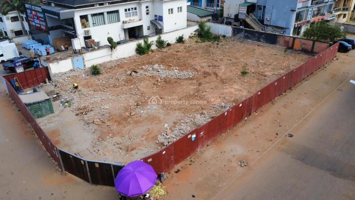 Prime Commercial Land  a Rare Corner-piece Development Land, Wuse 2, Abuja, Commercial Land for Sale