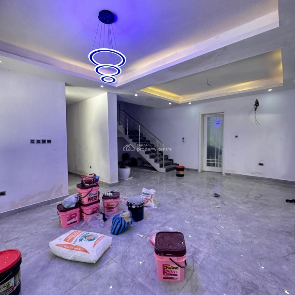 5 Bedrooms Semi Detached Duplex-serviced Estate, Lekki -lagos Nigeria, Ilasan, Lekki, Lagos, Semi-detached Duplex for Sale