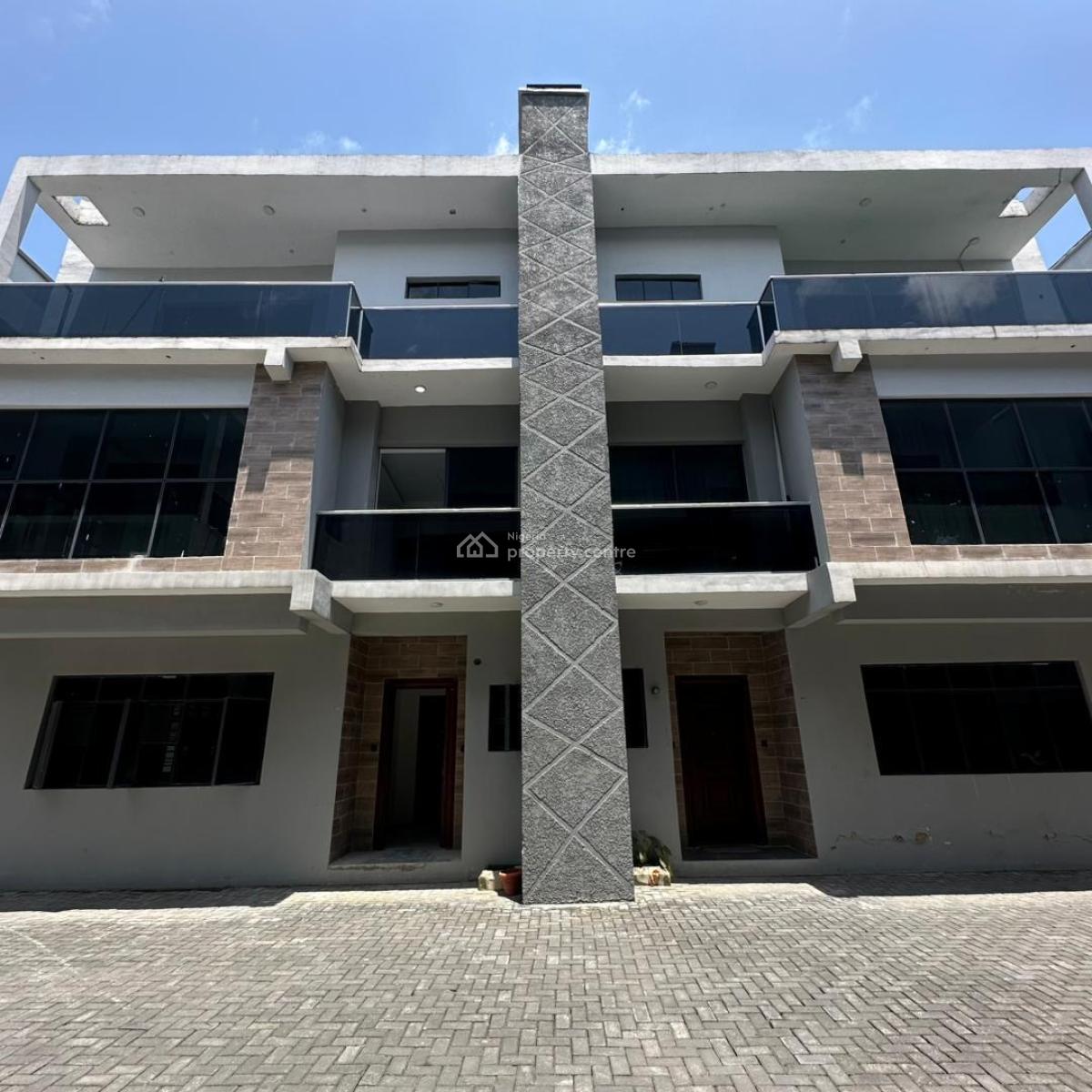 5 Bedrooms Semi Detached Duplex-serviced Estate, Lekki -lagos Nigeria, Ilasan, Lekki, Lagos, Semi-detached Duplex for Sale