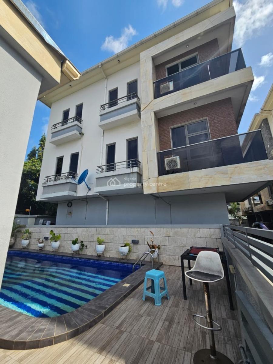 Luxury 4 Bedrooms Fully Furnished Terrace Duplex with Swimming Pool, Gym, Old Ikoyi, Ikoyi, Lagos, Terraced Duplex for Sale