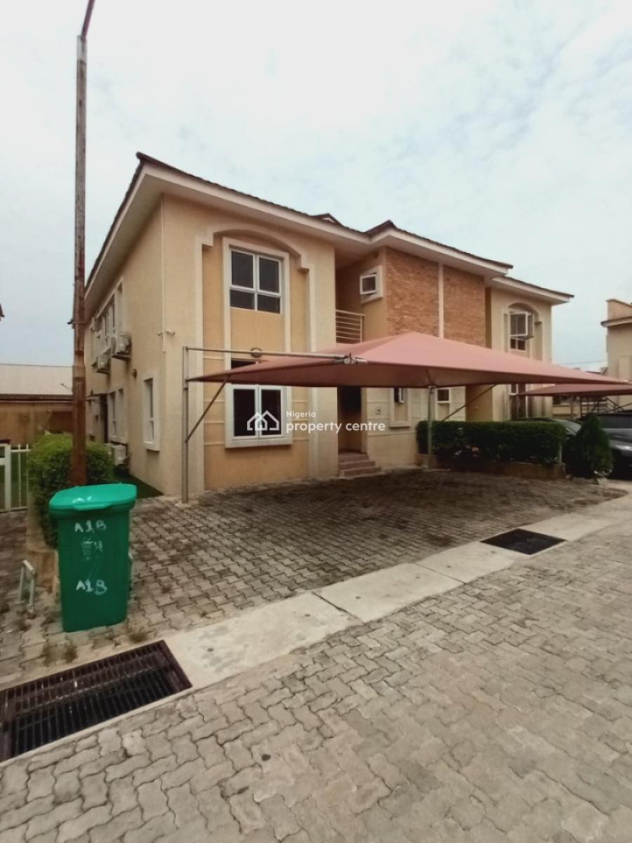 Fully Serviced 4 Bedroom House with Bq + 24hrs Power, Alperton Estate, Osapa, Lekki, Lagos, Semi-detached Duplex for Rent