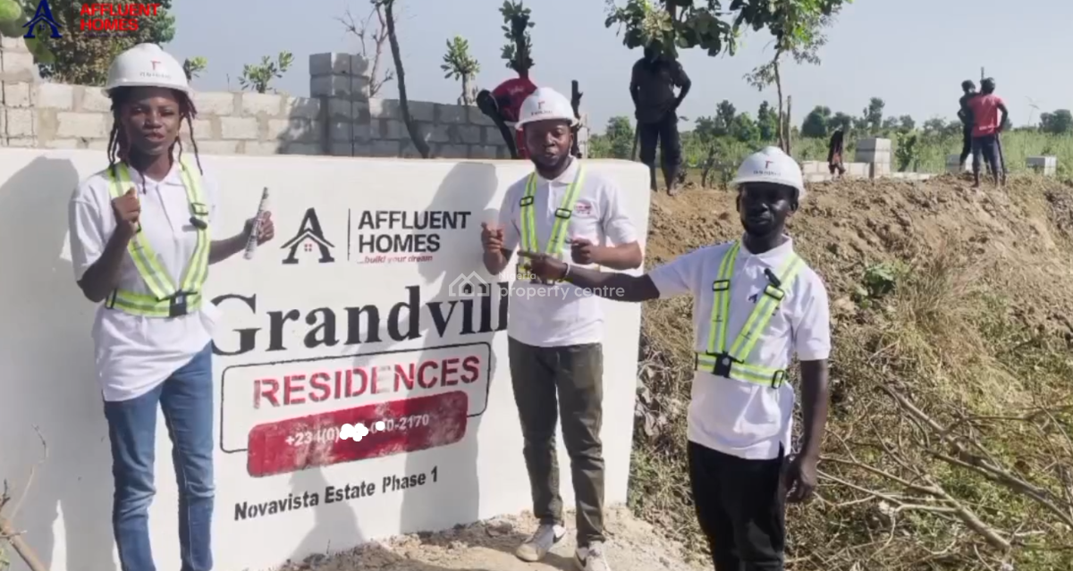 400sqm Estate Plot for 4-bedroom Detached Duplex + Bq, Grandville Residence, Before 1000 Units, Kuje, Abuja, Residential Land for Sale