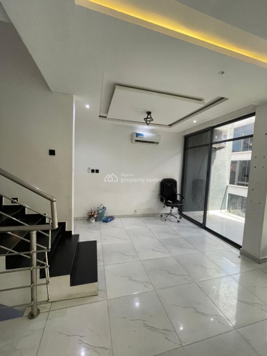 Fully Serviced 4 Bedroom Terrace Duplex with Bq, Osapa, Lekki, Lagos, Terraced Duplex for Rent
